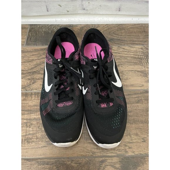 Nike Womens In Season Tr 5 830750-011 Black Pink Running Shoes Sneakers Size 8.5 - Picture 2 of 12